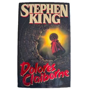 Dolores Claiborne Stephen King Book 1993 1st Edition 1st Printing HCDJ Hardcover